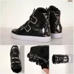 mode chaussures hommes philipp plein haut high leather black